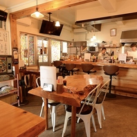 アットホームで何度でも通いたくなる空間づくり