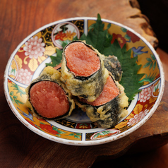 明太子の天麩羅