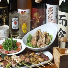 お料理に合う日本酒を季節ごとに入れ替えてご用意！