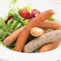 料理メニュー写真&nbsp;ビアソーセージ6種