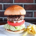 料理メニュー写真&nbsp;黒毛和牛バーガー