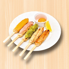 軟骨入りつくね盛合せ