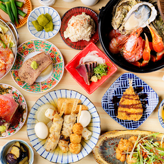 海鮮と豚骨おでん 食べ飲み放題 おすすめ屋 熊本下通店のコース写真