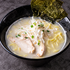 【鳥や特製】“濃厚” 鶏白湯ラーメン / 鉄板ソース焼きそば