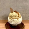 料理メニュー写真&nbsp;和栗とカシスのモンブラン
