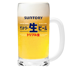 サントリー生ビール〈中ジョッキ〉