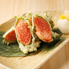 博多明太子の天ぷら