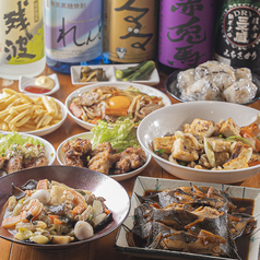 お酒とおつまみの絶妙な組み合わせ