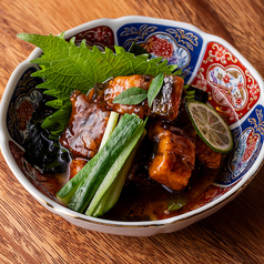 黒耳入りの石焼鶏麻婆