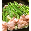 料理メニュー写真&nbsp;牛もつちりとり鍋