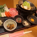 料理メニュー写真&nbsp;豚すき鍋御膳
