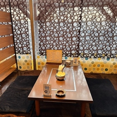 個室感ある最大4名様のお座敷です