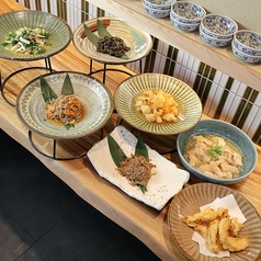 全ての定食がおばんざい食べ放題です！