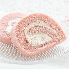 イチゴロールケーキ