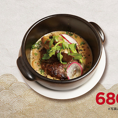 ハンバーグと長野しめじのグリル