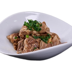 やぎ肉のシークワーサーポン酢