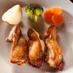 今週のB.Bランチ　国産若鶏もも肉のソテーレモンソース