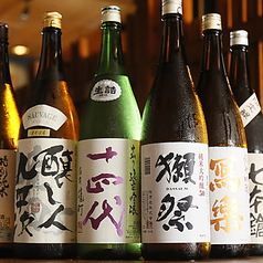 日本酒の種類多数ご用意