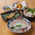 料理メニュー写真&nbsp;とらふぐ刺し御膳