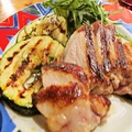 料理メニュー写真 豚肉と野菜のグリル
