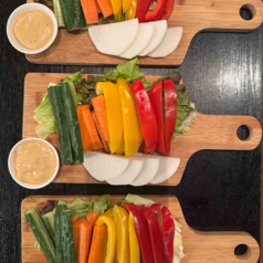 彩り野菜の盛り合わせ