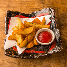 皮つきフライドポテト