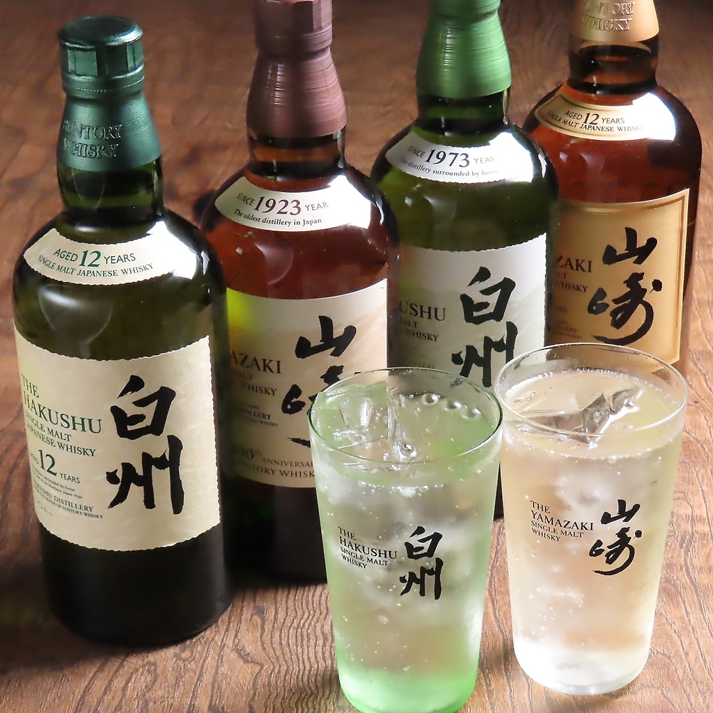 利き酒師の資格を持つ店主厳選！全国のイケてる地酒が常備100種類以上勢揃い♪単品飲み放題もご用意!