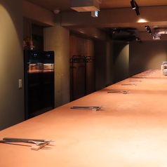 当店自慢のカウンター席を12名ご用意! お一人様から複数人でのカウンター利用も大歓迎。お気軽にお食事をお楽しみいただけます。