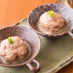 【店主おすすめ！】鴨団子のスプーン蒸し（2個より）