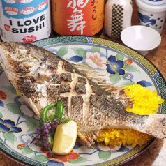 店主自慢の魚料理♪1匹まるごと楽しめる！