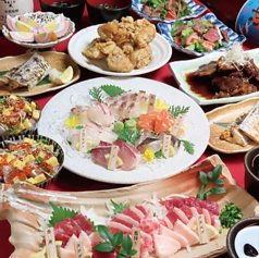 大漁食堂 あおさのコース写真