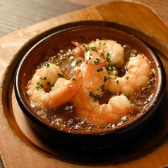 海老のアヒージョ