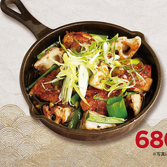 香味だれの鶏れんこん