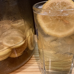 漬け込みレモンハイボール