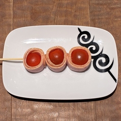 トマト巻き串