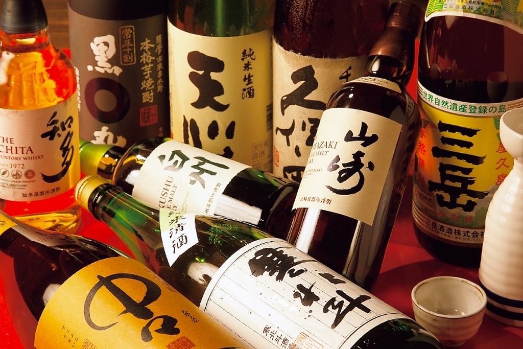 豊富なドリンクメニュー