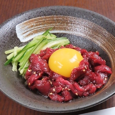 会津直送桜ユッケ