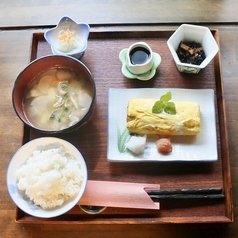 出汁巻き卵の朝ごはん