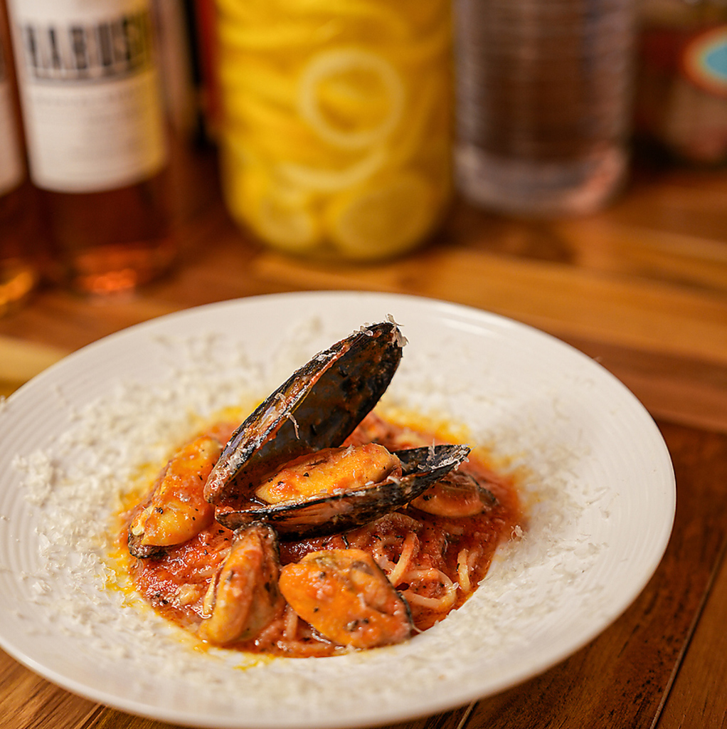 パスタも種類豊富にご用意しています