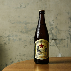 瓶ビール (赤星)