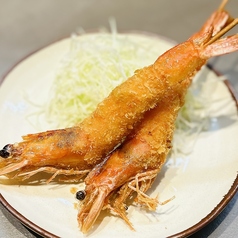 丸ごと海老の串カツ1本