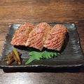 料理メニュー写真 炙り肉寿司