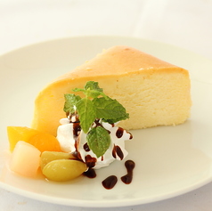 ふわふわスフレチーズケーキ