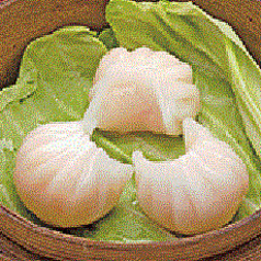 小龍包（3個）／蒸しエビ餃子（3個）