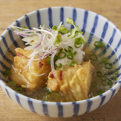 揚げ出しもちもちゴマ豆腐