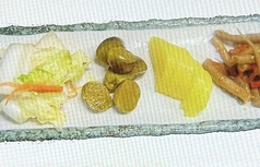 漬け物盛り合わせ