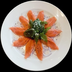 サーモンのカルパッチョ