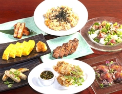 集 新橋本店 炭火BARのコース写真