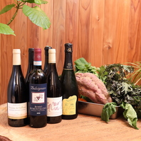 炭火料理に寄り添う、こだわりの一杯