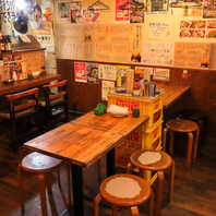 ゆったりテーブル席もご案内可！